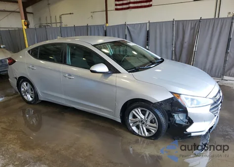 2020 Hyundai Elantra Sel from USA, damaged, VIN 5NPD84LF9LH536325